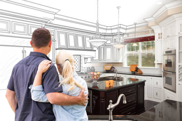 Professional Kitchen Flooring technician working in Devon, PA